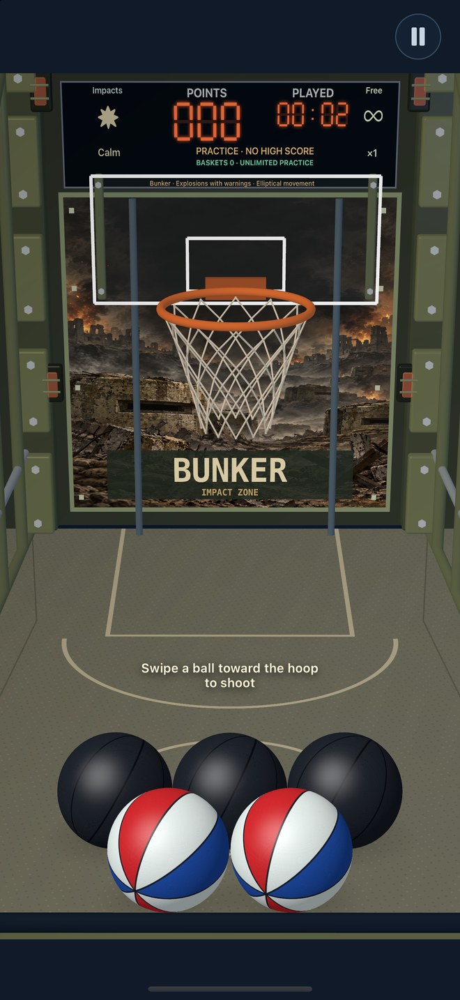 The Bunker arcade machine